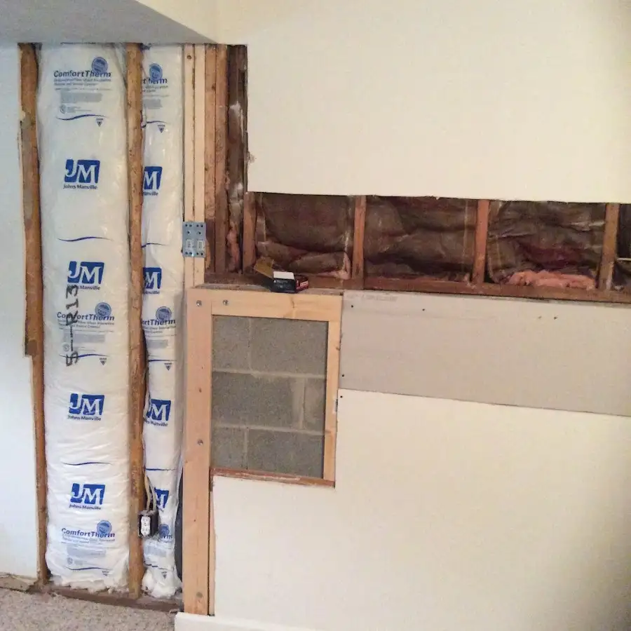 Wall insulation replacement during Contents Cleaning & Restoration in Saranap